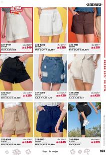 Catálogo Andrea ofertas 04/08/2024 - 19/10/2024 catálogo Verano página 163