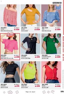 Catálogo Andrea ofertas 04/08/2024 - 19/10/2024 catálogo Verano página 179