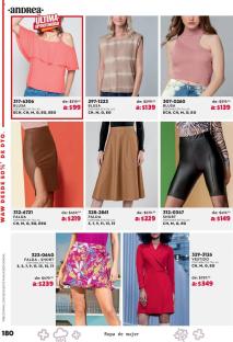 Catálogo Andrea ofertas 04/08/2024 - 19/10/2024 catálogo Verano página 180