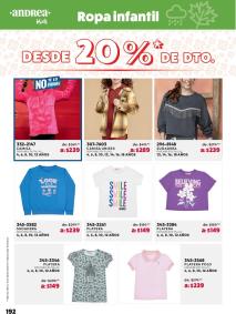 Catálogo Andrea ofertas 04/08/2024 - 19/10/2024 catálogo Verano página 192