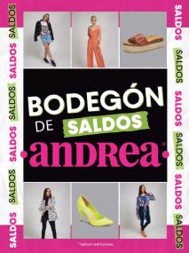 Catálogo Andrea ofertas 16/06/2024 - 10/08/2024 Bodegón de Saldos página 1