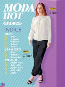 Catálogo Andrea ofertas 28/07/2024 - 31/08/2024 catálogo Hot Fashion página 2