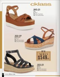 Catálogo de ofertas Cklass 15/07/2024 Dama Calzado página 29