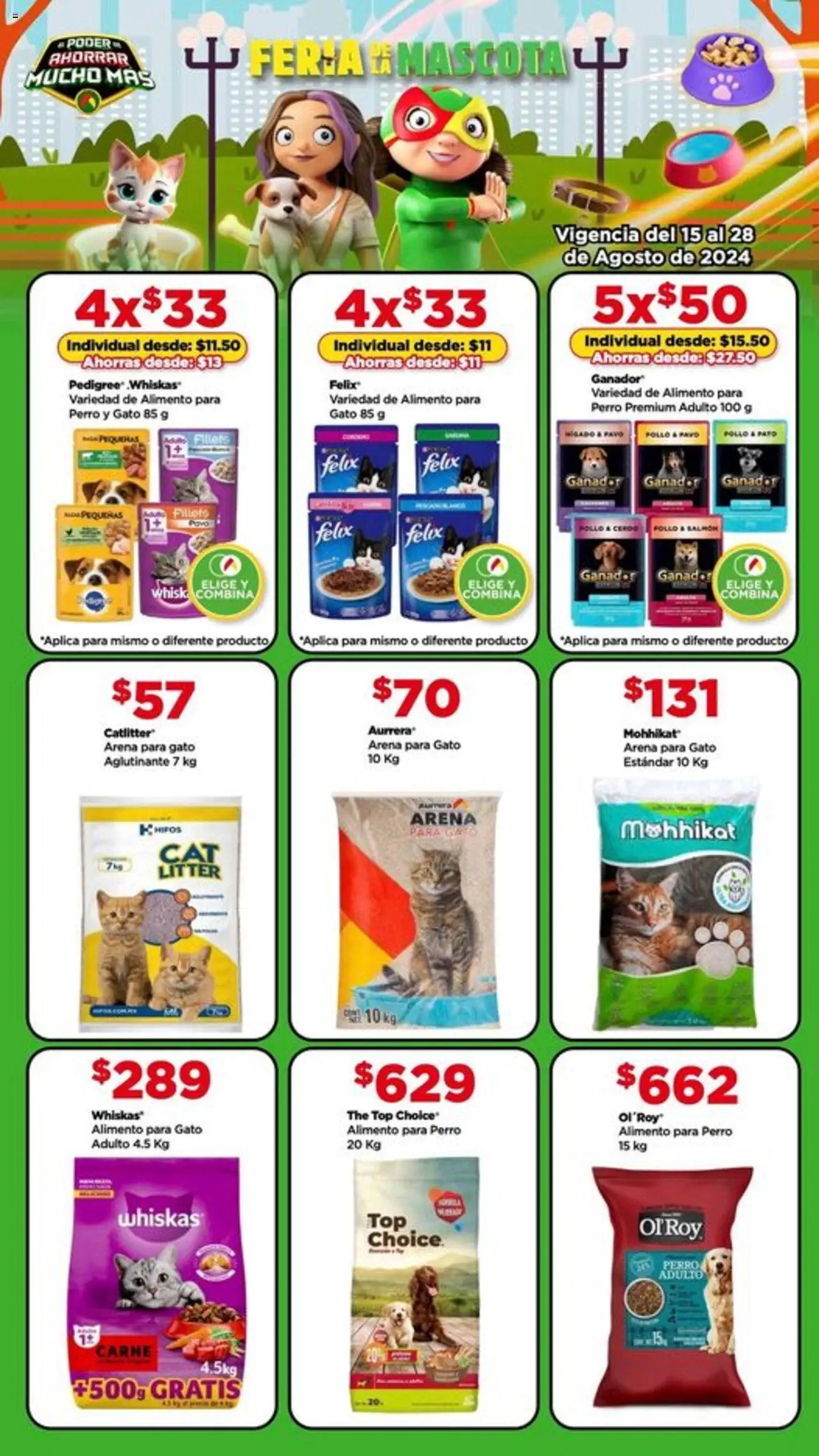 Catálogo ofertas BODEGA AURRERÁ 15/08/2024 - 28/08/2024 folleto Feria de la Mascota