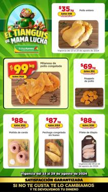 Cupones BODEGA AURRERÁ 23/08/2024 - 29/08/2024 folleto Tianguis De Mamá Lucha  página 1