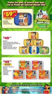 Cupones BODEGA AURRERÁ 23/08/2024 - 29/08/2024 folleto Tianguis De Mamá Lucha  página 2