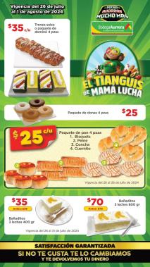 Cupones BODEGA AURRERÁ 26/07/2024 - 01/08/2024 folleto Tianguis De Mamá Lucha página 3
