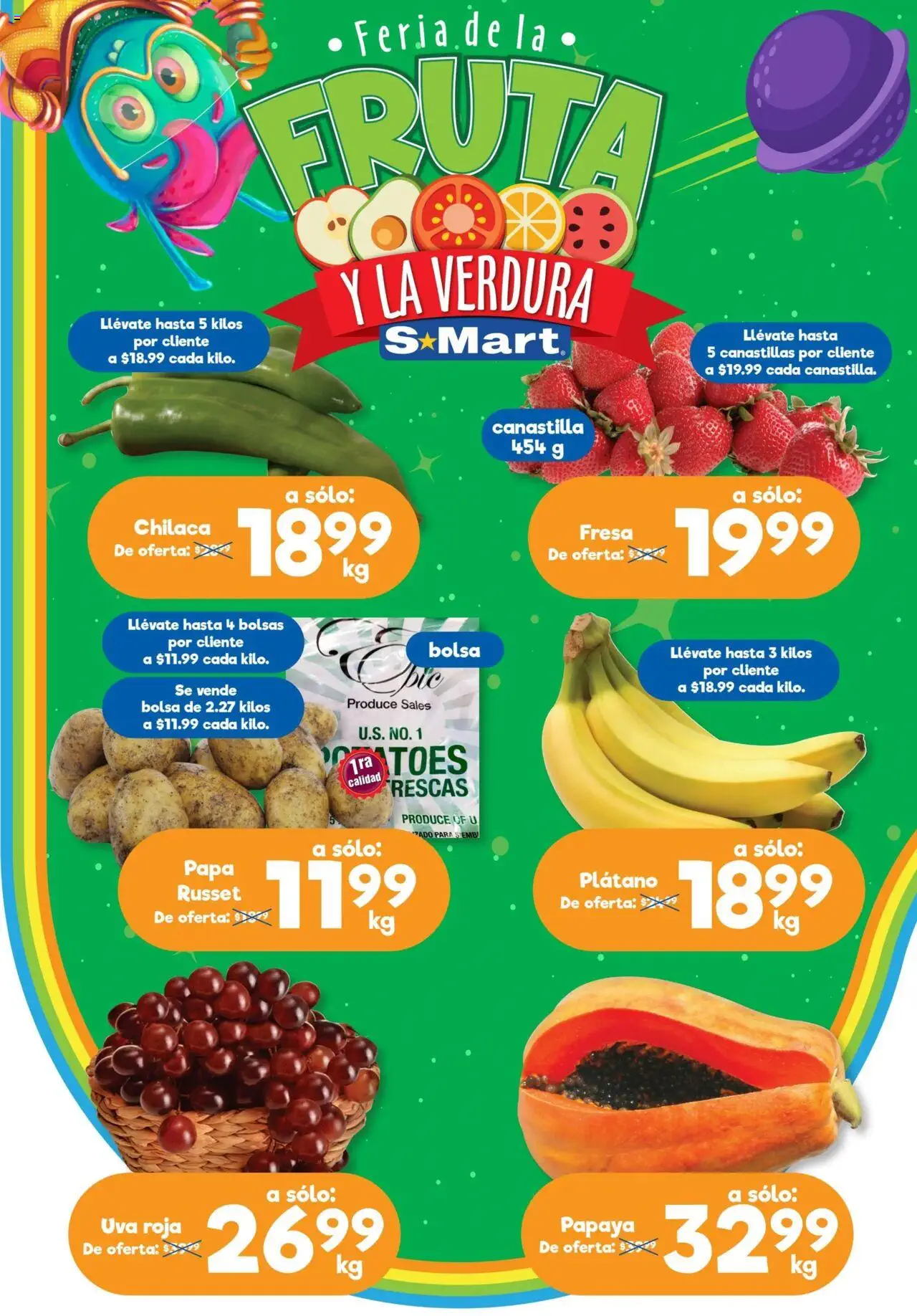 Ofertas de Smart 06/08/2024 - 08/08/2024 S Mart folleto   Chihuahua