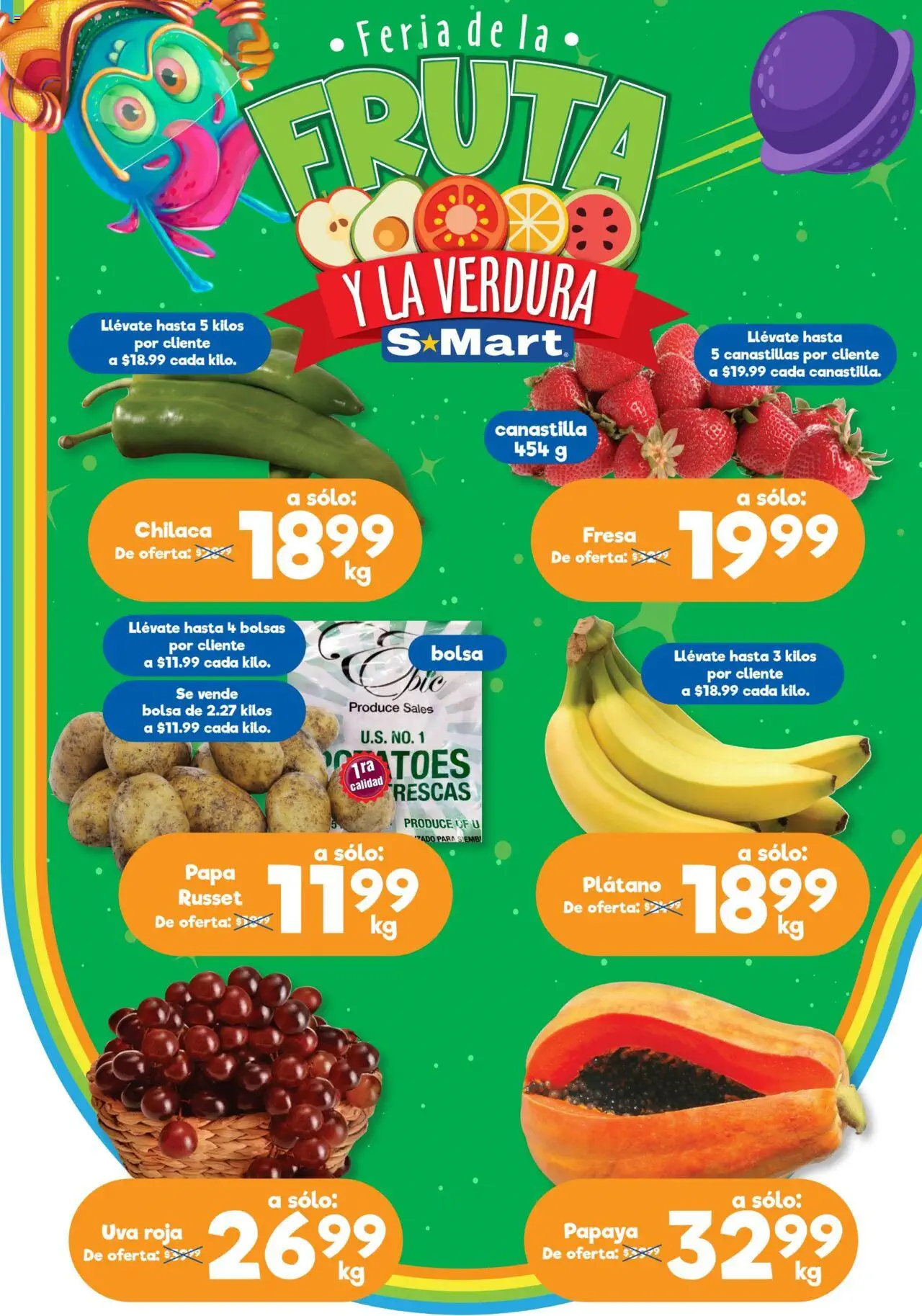 Ofertas de Smart 06/08/2024 - 08/08/2024 S Mart folleto
